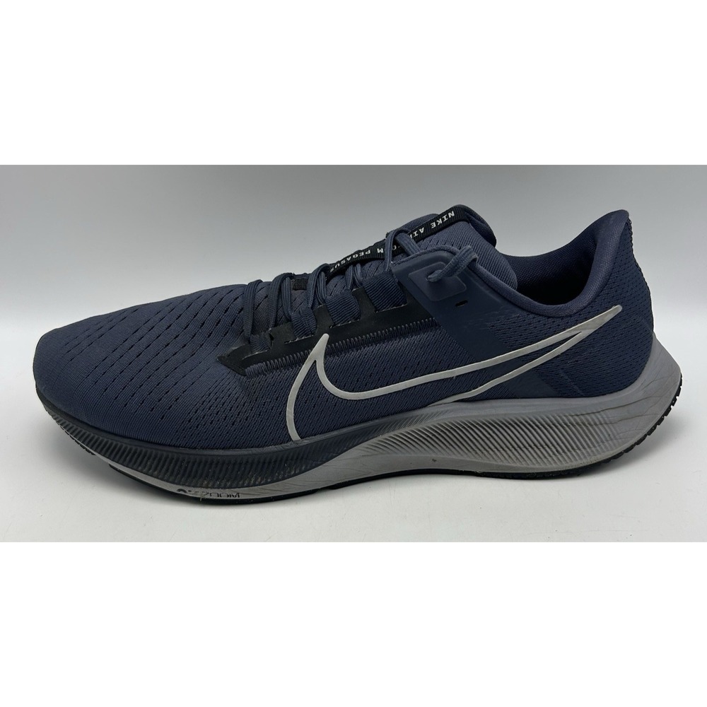 Nike Sneaker Mens 12 Air Zoom Pegasus 38 CW7356-400 Blue Running Shoes Read